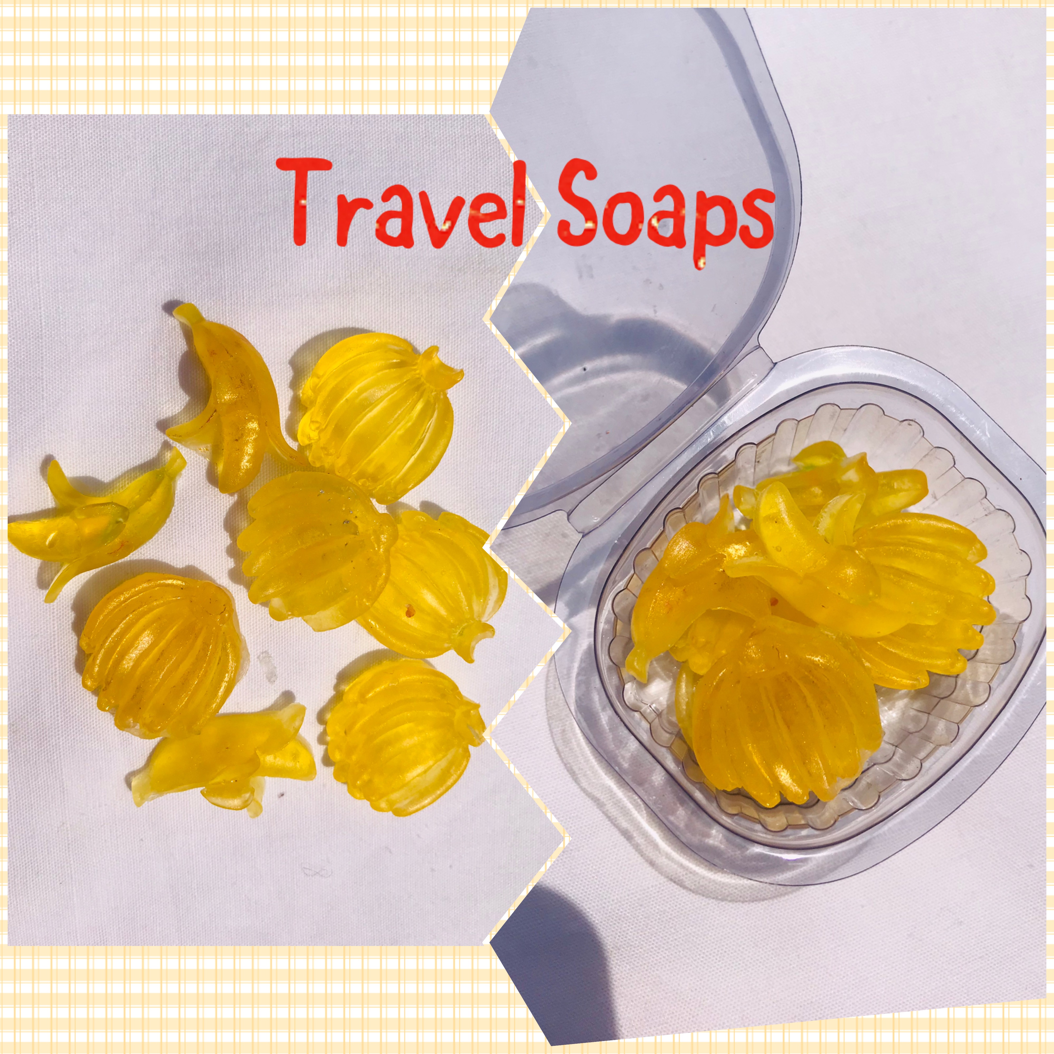 Banana Travel Soaps